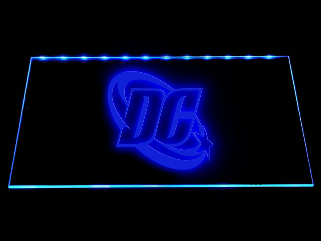 DC Comics LED Neon Sign Electrical - Blue - TheLedHeroes