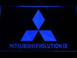 FREE Mitsubishi Evolution IX LED Sign - Blue - TheLedHeroes