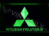 Mitsubishi Evolution IX LED Sign - Green - TheLedHeroes