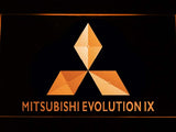 FREE Mitsubishi Evolution IX LED Sign - Orange - TheLedHeroes