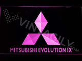 Mitsubishi Evolution IX LED Sign - Purple - TheLedHeroes