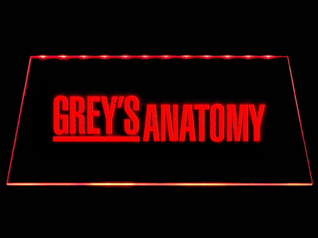 Grey's Anatomy LED Neon Sign USB - Red - TheLedHeroes