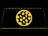 FREE Fallout Robotics Symbol LED Sign - Yellow - TheLedHeroes