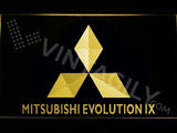 Mitsubishi Evolution IX LED Sign - Yellow - TheLedHeroes