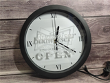 Budweiser Open LED Wall Clock -  - TheLedHeroes