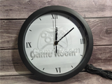 Game Room LED Wall Clock -  - TheLedHeroes