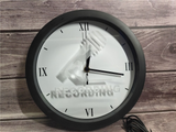 Recording (2) LED Wall Clock -  - TheLedHeroes