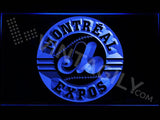 Montreal Expos LED Neon Sign USB - Blue - TheLedHeroes