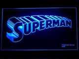 Superman (2) LED Neon Sign Electrical - Blue - TheLedHeroes