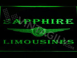 Sapphire Limousines LED Sign - Green - TheLedHeroes