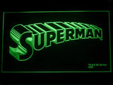 Superman (2) LED Neon Sign Electrical - Green - TheLedHeroes