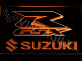 Suzuki GSX-R LED Neon Sign USB 2 - Orange - TheLedHeroes