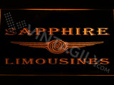 Sapphire Limousines LED Sign - Orange - TheLedHeroes