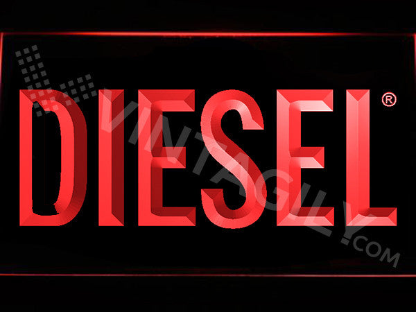 Diesel LED Sign - Red - TheLedHeroes