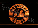 Montreal Expos LED Neon Sign USB - Orange - TheLedHeroes