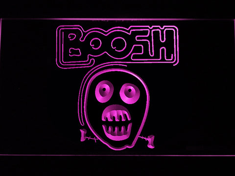 FREE The Mighty Boosh LED Sign - Purple - TheLedHeroes