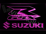 Suzuki GSX-R LED Neon Sign USB 2 - Purple - TheLedHeroes