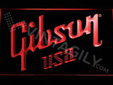 Gibson USA LED Neon Sign Electrical - Red - TheLedHeroes