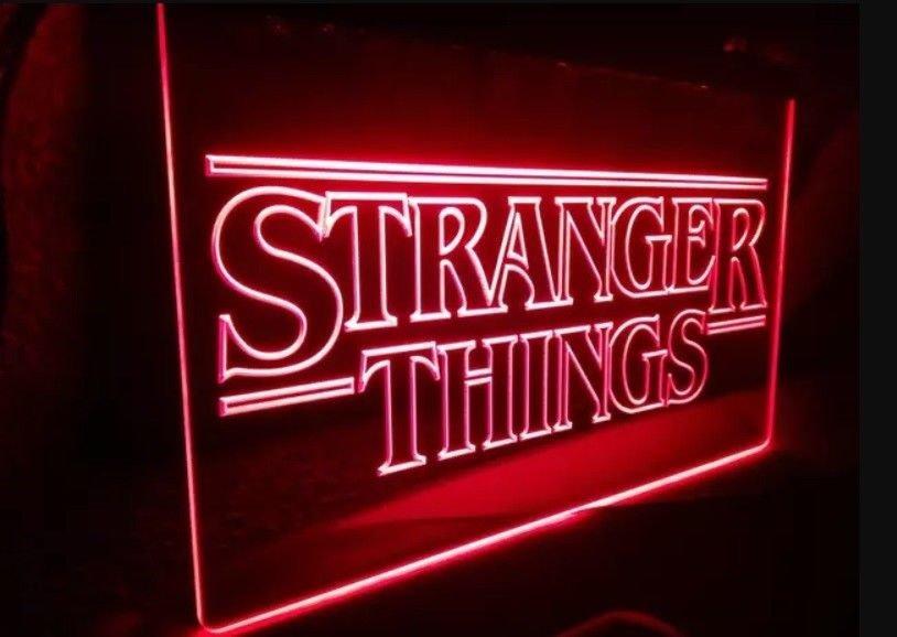 Stranger Things LED Neon Sign Electrical - Red - TheLedHeroes