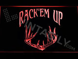 Rack'em Up LED Sign - Red - TheLedHeroes