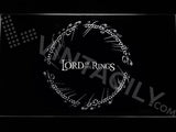 The Lord Of The Rings LED Neon Sign USB - White - TheLedHeroes