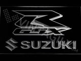Suzuki GSX-R LED Neon Sign USB 2 - White - TheLedHeroes