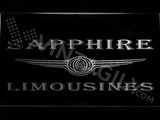 Sapphire Limousines LED Sign - White - TheLedHeroes