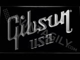 Gibson USA LED Neon Sign Electrical - White - TheLedHeroes