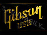Gibson USA LED Neon Sign Electrical - Yellow - TheLedHeroes