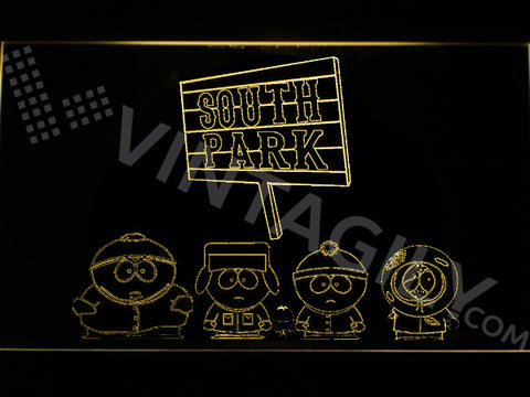 South Park LED Sign - Yellow - TheLedHeroes