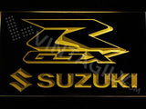 Suzuki GSX-R LED Neon Sign USB 2 - Yellow - TheLedHeroes
