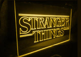 Stranger Things LED Neon Sign Electrical - Yellow - TheLedHeroes