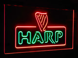 Harp Beer Dual Color LED Sign - Normal Size (12x8.5in) - TheLedHeroes