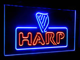 Harp Beer Dual Color LED Sign - Normal Size (12x8.5in) - TheLedHeroes