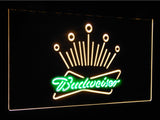 Budweiser (3) Dual Color LED Sign - Normal Size (12x8.5in) - TheLedHeroes