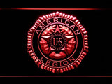 American Legion LED Neon Sign Electrical - Red - TheLedHeroes