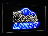 Coors Light Mountain Dual Color LED Sign - Normal Size (12x8.5in) - TheLedHeroes