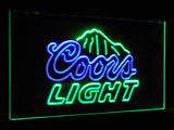 Coors Light Mountain Dual Color LED Sign - Normal Size (12x8.5in) - TheLedHeroes