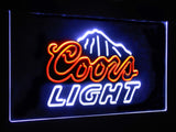 Coors Light Mountain Dual Color LED Sign - Normal Size (12x8.5in) - TheLedHeroes