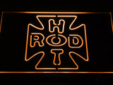 Hot Rod Garage (2) LED Neon Sign USB - Orange - TheLedHeroes