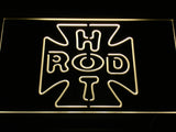 FREE Hot Rod Garage (2) LED Sign - Yellow - TheLedHeroes