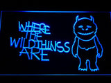 Where the Wild Things Are LED Neon Sign Electrical - Blue - TheLedHeroes