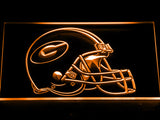 Green Bay Packers Helmet LED Sign - Orange - TheLedHeroes