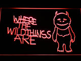 FREE Where the Wild Things Are LED Sign - Red - TheLedHeroes