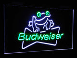 Budweiser Frog Dual Color LED Sign - Normal Size (12x8.5in) - TheLedHeroes