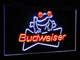 Budweiser Frog Dual Color LED Sign - Normal Size (12x8.5in) - TheLedHeroes