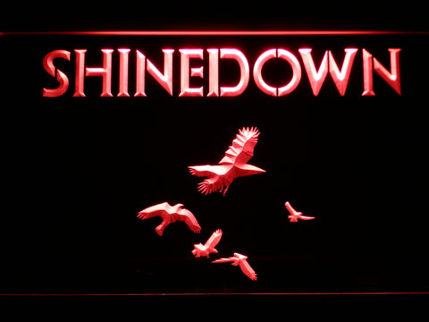 FREE Shinedown (3) LED Sign - Red - TheLedHeroes