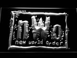 New World Order (professional wrestling) LED Neon Sign USB - White - TheLedHeroes