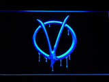 V for Vendetta LED Neon Sign Electrical - Blue - TheLedHeroes