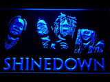 Shinedown (2) LED Neon Sign Electrical - Blue - TheLedHeroes